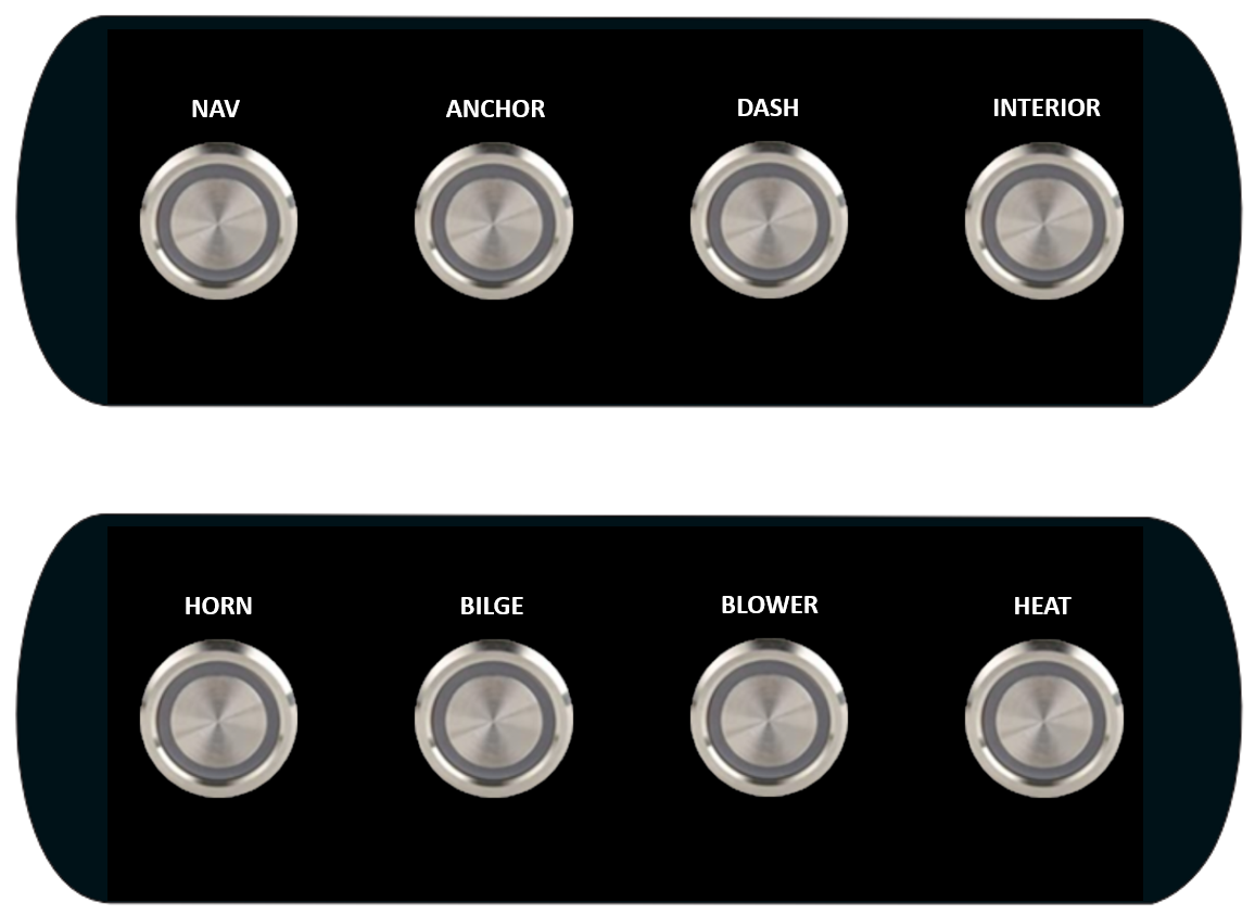 MUX Replacement Switch Panel for Malibu Response (2008 - 10)