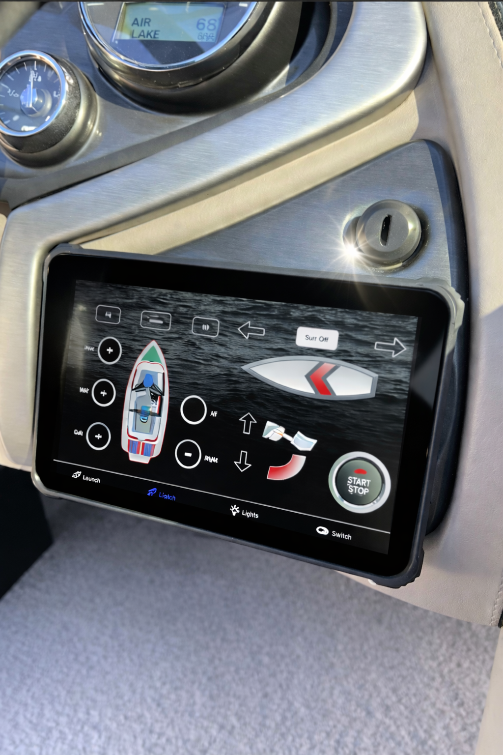 Tablet Replacement for Malibu Wakesetter MUX Panels (2008 - 2010)