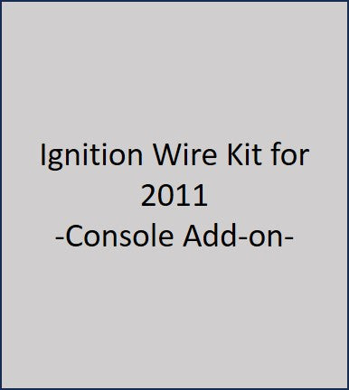 2011-12 Ignition Key Wire Kit