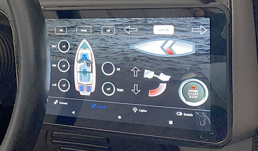 Control Tablet for Malibu Wakesetter (2003 - 2007)